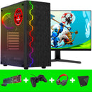 Screenon - Gaming Set - K2 - Intel G6900 - 240GB M.2 SSD - UHD Graphics 710 - WiFi - (GamePC + 27 inch monitor + keyboard + mouse)