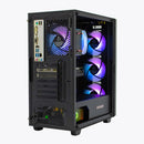 ScreenON - Racing Gaming Set + Aston Martin Flag - F4215024 - (GamePC.F12050 + 24 Inch Monitor + Toetsenbord + Muis + Controller + Gratis Aston Martin Flag) - ScreenOn