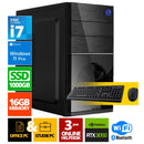 Intel Compleet PC + Muis & Toetsenbord | Intel Core i7 | 16 GB DDR4 | 1 TB SSD | RTX 3050 | Windows 11 Pro + WiFi & Bluetooth