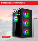 ScreenON - Intel Core i7 - 1000GB SSD - 32GB RAM - RTX 3050 - GamePC.V920245 - Windows 11