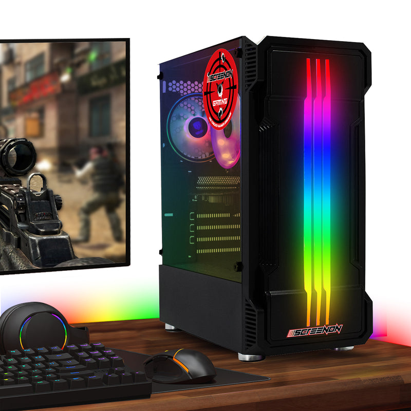 AMD Power Gaming PC | AMD Ryzen 5 - 5600G | 16 GB DDR4 | 500 GB SSD - NVME | Windows 11 Pro