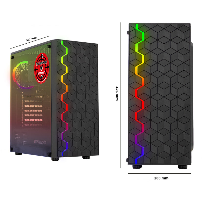 Screenon - Intel Core i5 - 240GB M.2 SSD - RX 550 2GB - GamePc.Y51095 - WiFi