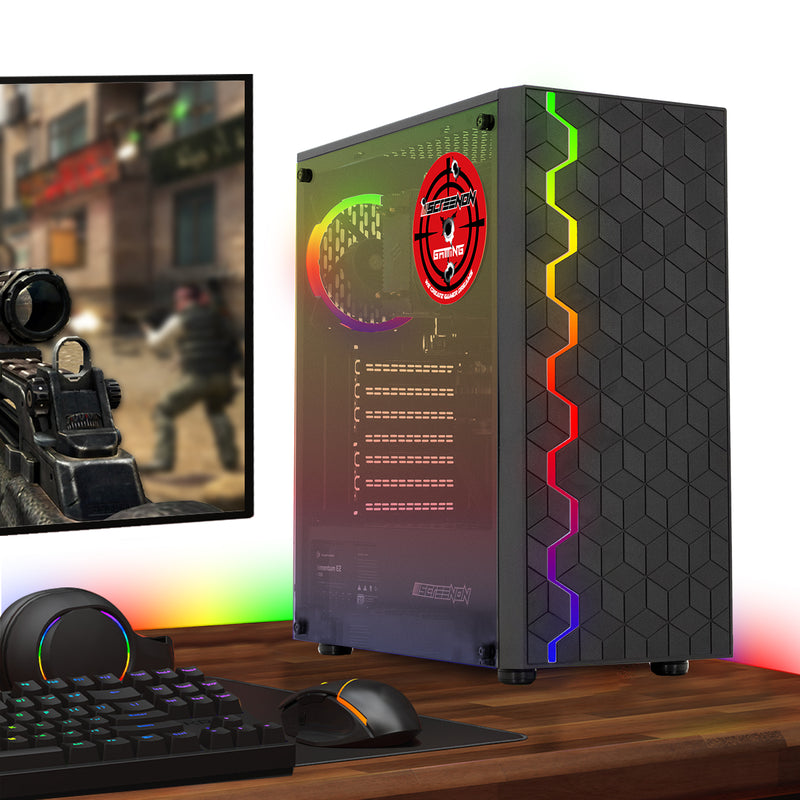 Screenon - Intel Core i5 - 240GB M.2 SSD - RX 550 2GB - GamePc.Y51095 - WiFi