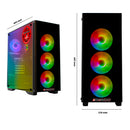 Screenon - Gaming Set T46187 -S3 (Gamepc.t46187 + 27 inch monitor + keyboard + mouse)