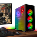 Screenon - Gaming Set T46187 -W3 (GamePC.T46187 + 27 inch monitor + keyboard + mouse & mouse pad + headset & holder)