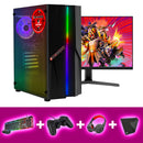 Screenon - Gaming Set - X10099 - V1 (Gamepc.x10099 + 24 inch monitor + keyboard + mouse)