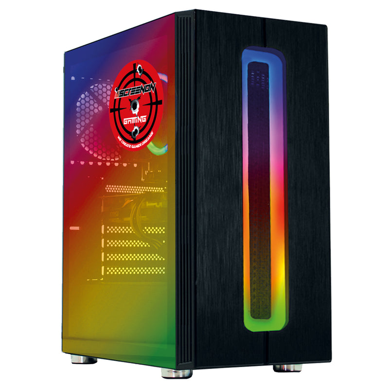 ScreenON - Game Computer / Gaming PC - Ryzen 5 - 1TB M.2 SSD - 16GB RAM - RTX 3050 - Game PC TX89421 - Windows 11