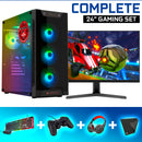 Screenon - Gaming Set - X48187 - V1 (Gamepc.x48187 + 24 inch monitor + keyboard + mouse)