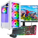 Screenon - Gaming Set - B2 (Basic GamePC + 24 inch monitor + keyboard + mouse)