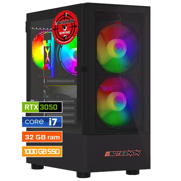 Screenon - Intel Core i7 - 1024 GB SSD - 32 GB RAM - GTX 1650 - GAMEPC.V920235 - Windows 11